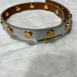 Tory Burch silver with gold  wrap bracelet. Brand new